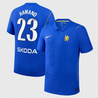 Chelsea WSL Nike Home Aero-FIT Match Shirt 2026-27 with Hamano 23 printing