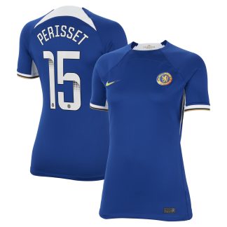 Chelsea WSL Nike Home Stadium Shirt 2023-24 - Womens with Perisset 15 printing