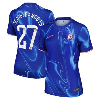 Chelsea WSL Nike Home Stadium Shirt 2024-25 - Womens with Jean-François 27 printing