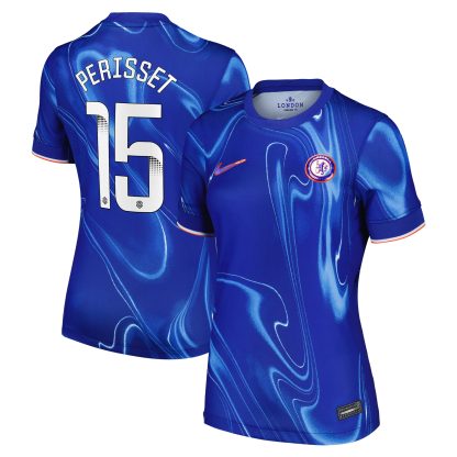 Chelsea WSL Nike Home Stadium Shirt 2024-25 - Womens with Perisset 15 printing