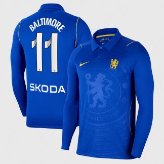 Chelsea WSL Nike Home Stadium Shirt 2026-27 - Long Sleeve with Baltimore 11 printing