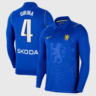 Chelsea WSL Nike Home Stadium Shirt 2026-27 - Long Sleeve with Girma 4 printing