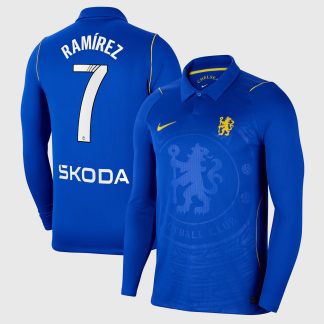 Chelsea WSL Nike Home Stadium Shirt 2026-27 - Long Sleeve with Ramírez 7 printing