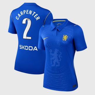 Chelsea WSL Nike Home Stadium Shirt 2026-27 - Womens with Carpenter 2 printing