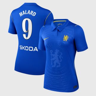 Chelsea WSL Nike Home Stadium Shirt 2026-27 - Womens with Malard 9 printing