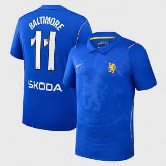 Chelsea WSL Nike Home Stadium Shirt 2026-27 with Baltimore 11 printing