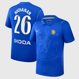 Chelsea WSL Nike Home Stadium Shirt 2026-27 with Buchanan 26 printing