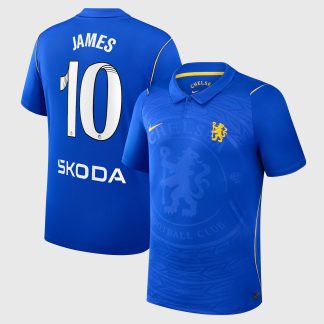 Chelsea WSL Nike Home Stadium Shirt 2026-27 with James 10 printing