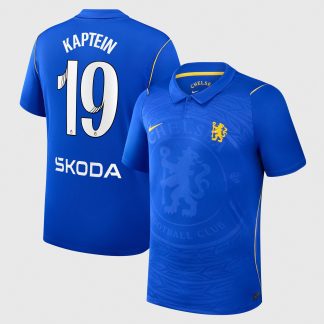 Chelsea WSL Nike Home Stadium Shirt 2026-27 with Kaptein 19 printing