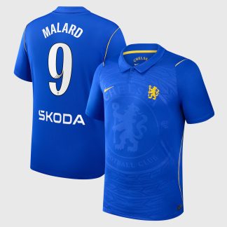 Chelsea WSL Nike Home Stadium Shirt 2026-27 with Malard 9 printing