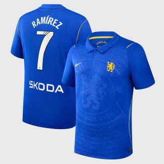Chelsea WSL Nike Home Stadium Shirt 2026-27 with Ramírez 7 printing