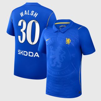 Chelsea WSL Nike Home Stadium Shirt 2026-27 with Walsh 30 printing