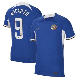 Chelsea WSL Nike Home Vapor Match Shirt 2023-24 - with Macario 9 printing